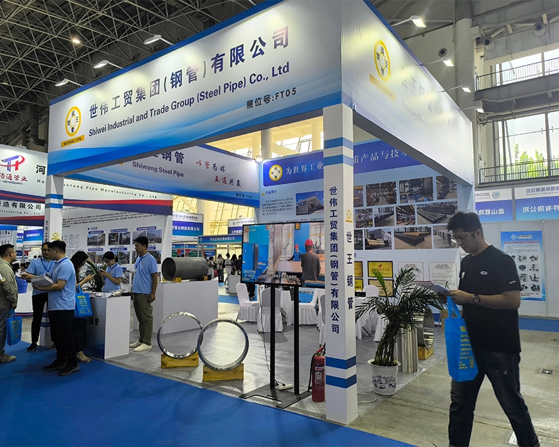 SHIWANG hizo una aparición impresionante en la exposición de materiales para tuberías.
