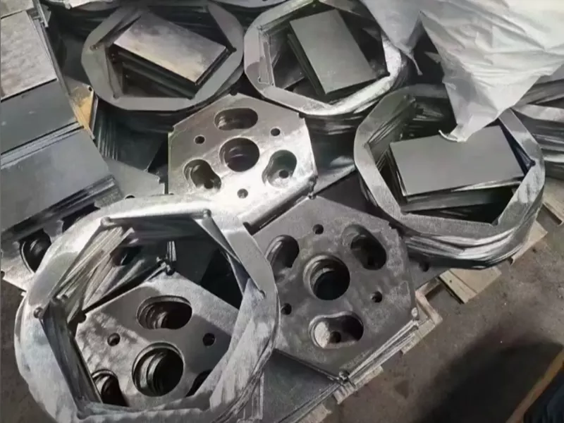 Piezas de chapa de corte por láser de acero aleado